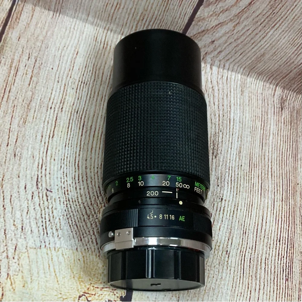 Vivitar 55mm Macro Focusing Zoom 80-200mm 1:4.5 NO 77235852 Vintage